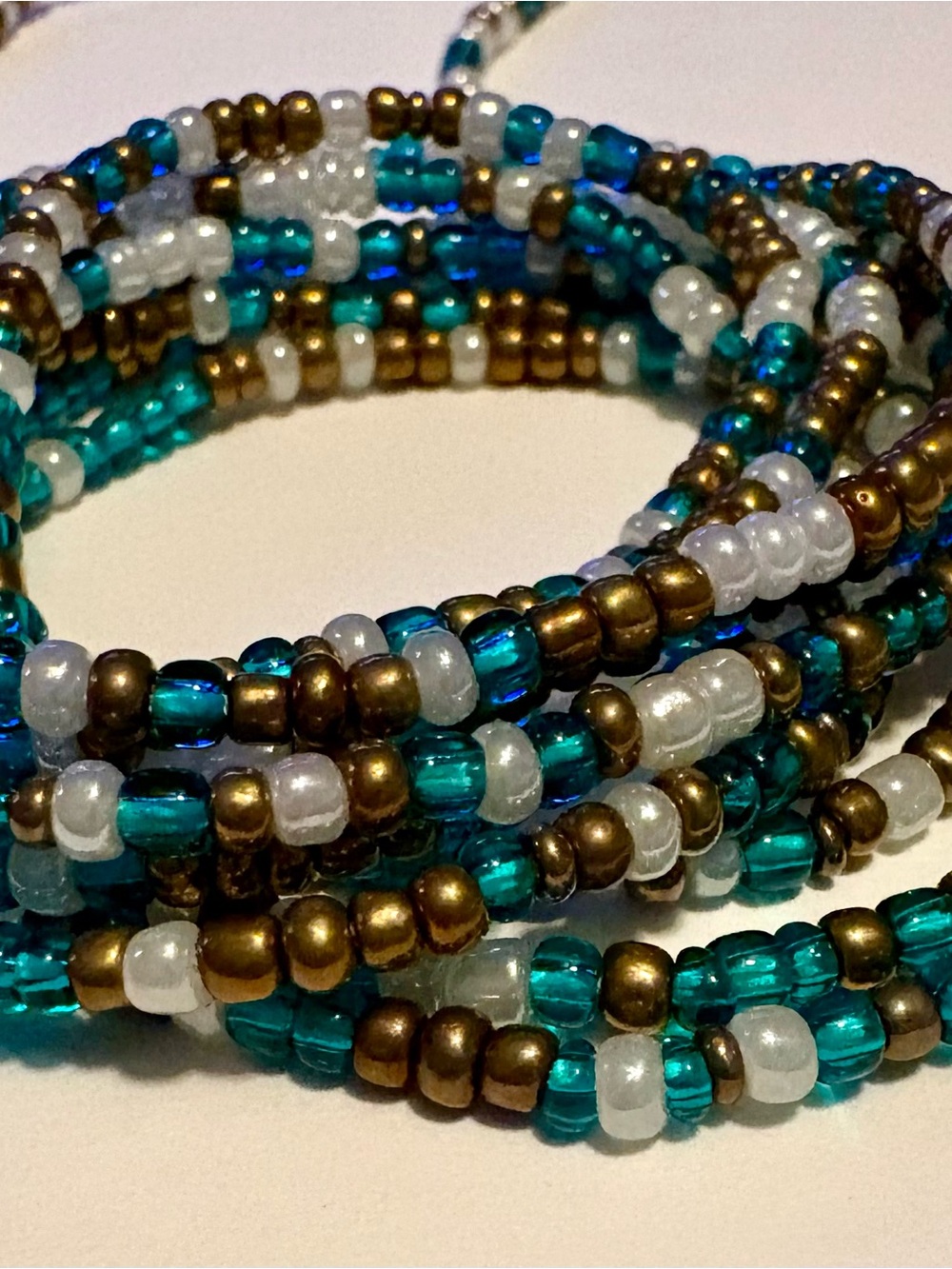 55: “SEBASTIAN” Waistbeads Perfect for Beginners 1st Stage - Picture 10 of 12